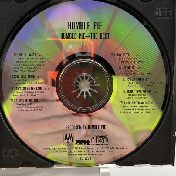 Humble Pie - The Best CD - Picture 3 of 4